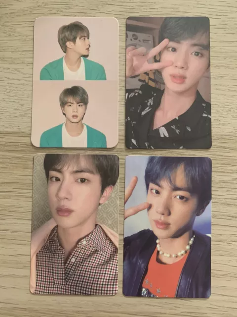 Bts Jin Map Of The Soul Mots Persona (Vers. 1,2,3,4) Official Photocard