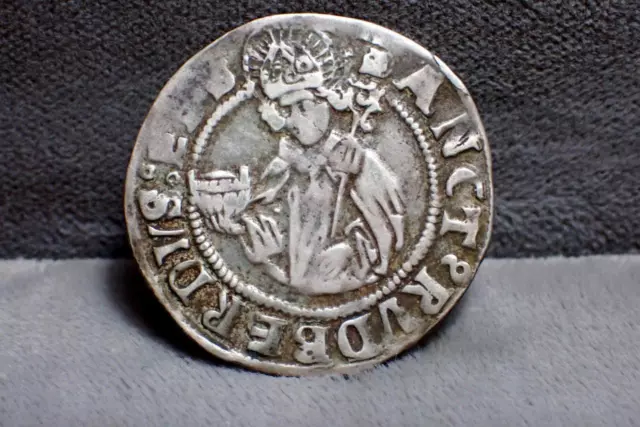 Salzburg Austria 4 Kreuzer Silver Coin 1516