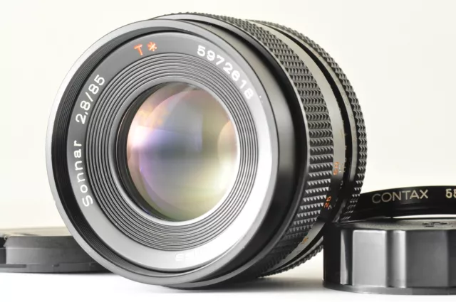Contax Carl Zeiss Objektiv Sonnar T 85mm F2.8 AEG C/Y Objektiv Aus Japan #729