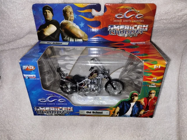 Lot 2 American Chopper Old School et Comanche 1/18 - Jeux & Jouets