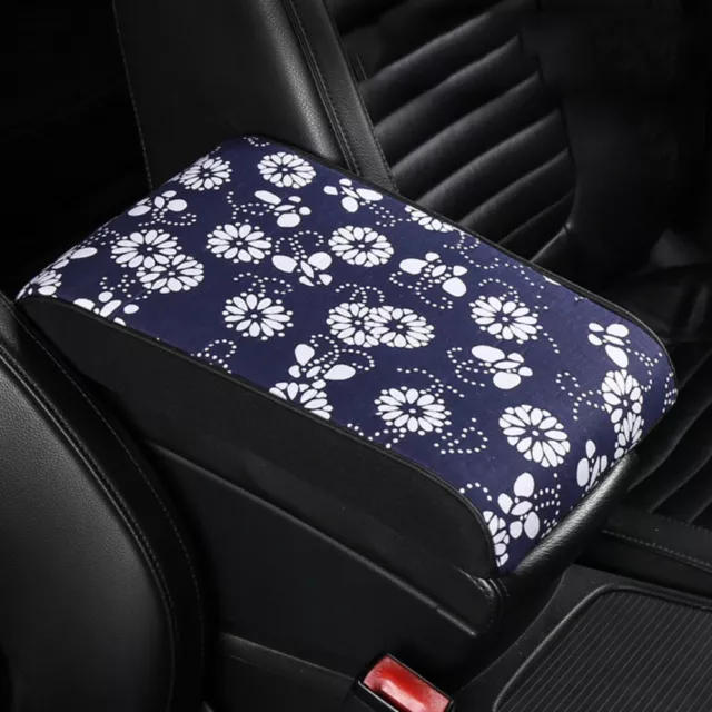 Chinese Style Pattern Auto Center Console Cushion  Auto Armrests Storage Box