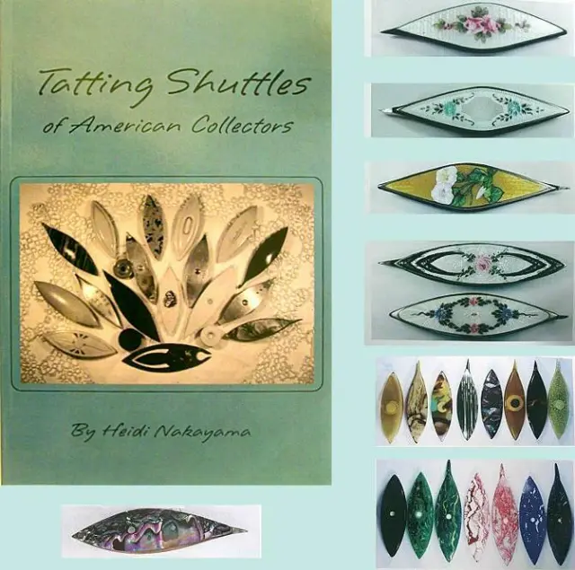 Excellent Book "Tatting Shuttles of American Collectors" * by Heidi Nakayama