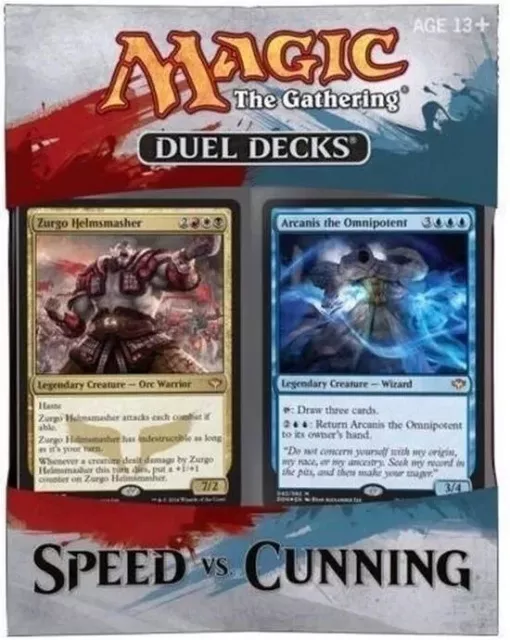 MTG Duel Decks: Speed vs. Cunning - Box Set Factory Sealed - Magic the Gathering