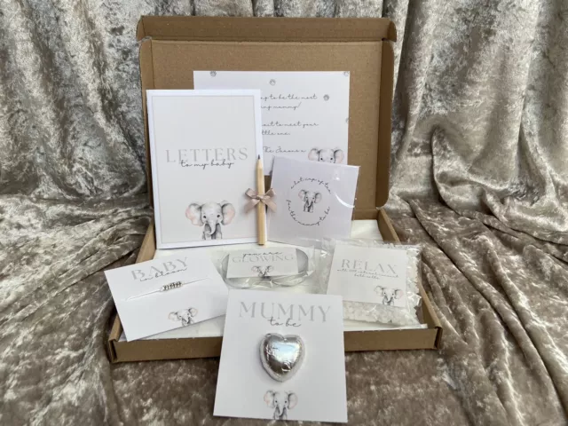 Mum To Be Gift Box Personalised Pregnancy Set Baby Shower Unknown Gender Neutral