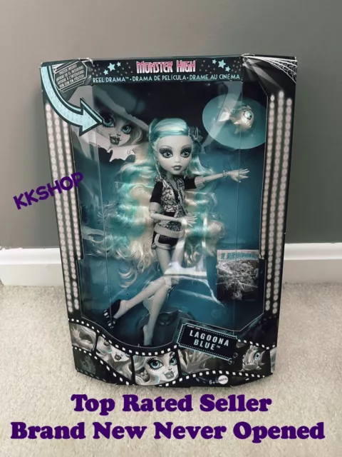 MONSTER HIGH REEL Drama Lagoona Blue Collector Doll NEW SAME DAY