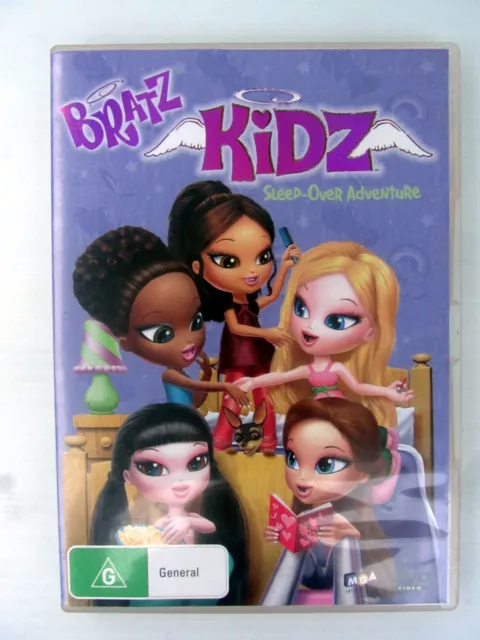 BRATZ KIDZ DVD Sleep Over Adventure PAL Region 4 Animated $14.50