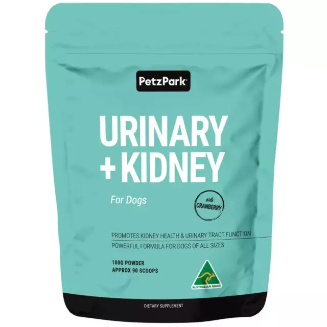 Urinary and Kidney Supplement for Dogs - UTI Cranberry - Made in Australia