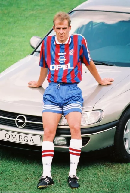 Mario Basler Bayern München 1996-97 seltenes Foto