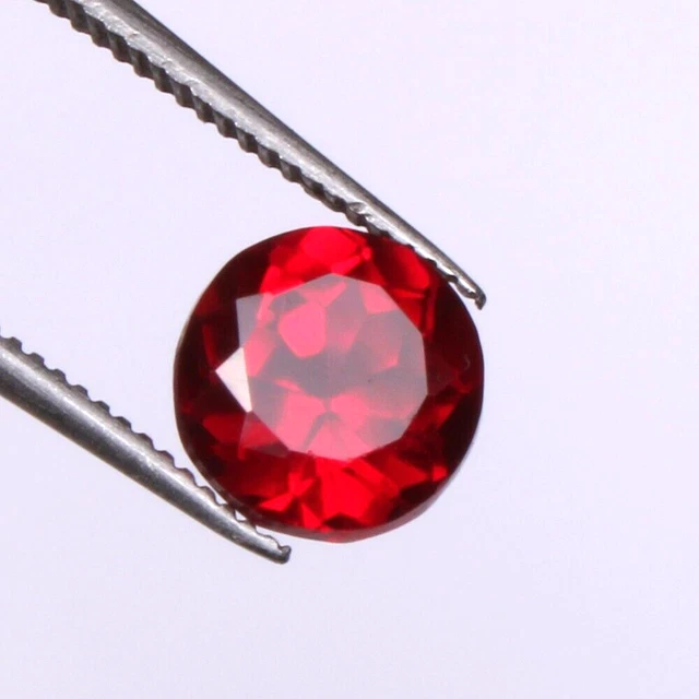 SANG RUBIS ROUGE naturel 2,10 ct taille ronde Mozambique pierre — free download