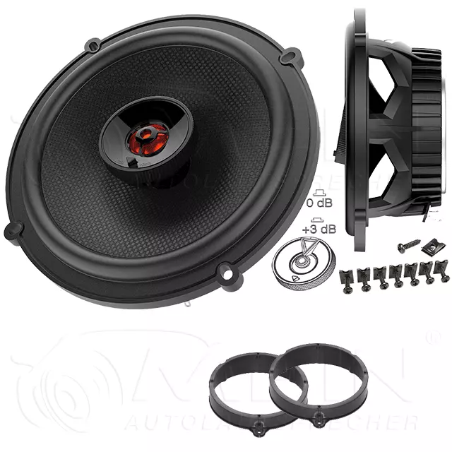 JBL LAUTSPRECHER für MERCEDES SLK R 170 1996-2004 Heck Hinter Sitz 225W #BILH