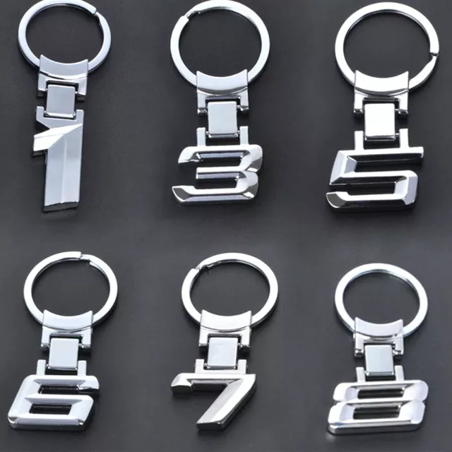 For BMW 1 3 5 6 7 8 X Series Car Logo Key Chain Keyring Keychain Key Ring  Alloy