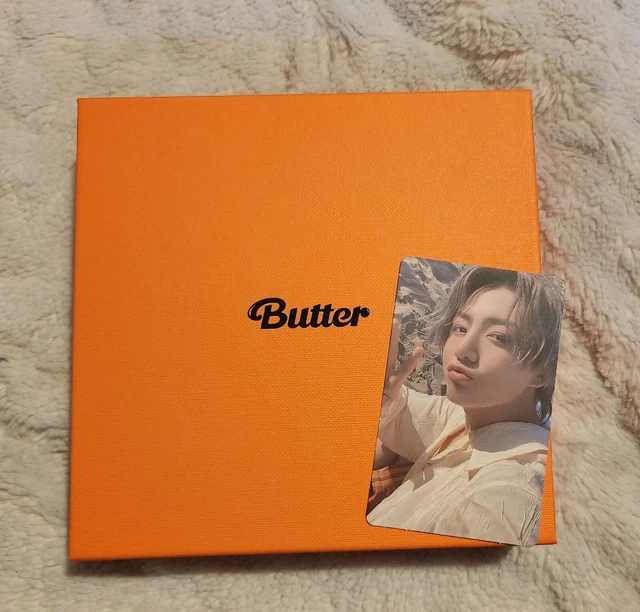 BTS BUTTER ALBUM With Jungkook JK Photocard And Jin Message Card £25.00