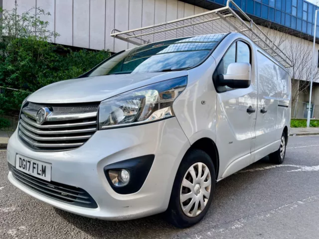 VAUXHALL VIVARO 2900 SPORTIVE 2017, LWB, ULEZ complaint, Full Roof rack, NO VAT