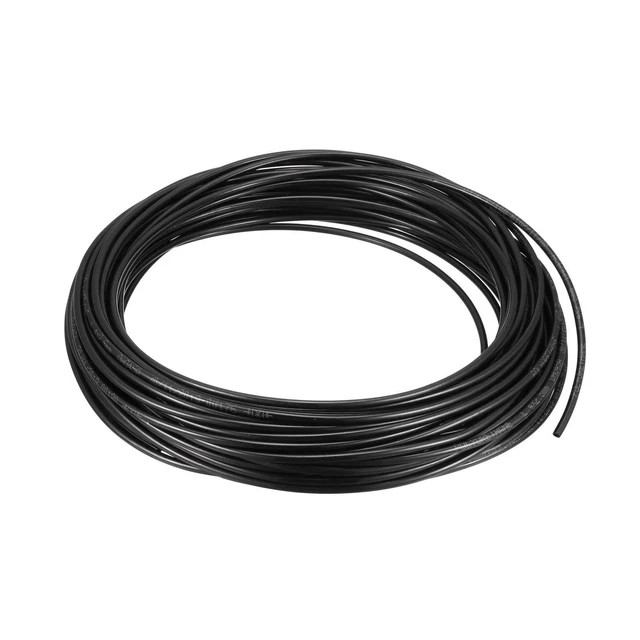 Luftschlauch 4mm AD. x 2,5mm ID. 25m Luftkompressorschlauch-Schlauchrohr Schwarz