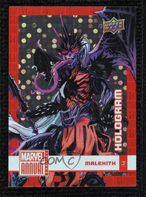 2020-21 Upper Deck Marvel Annual Foil Hologram 17/49 Malekith #4