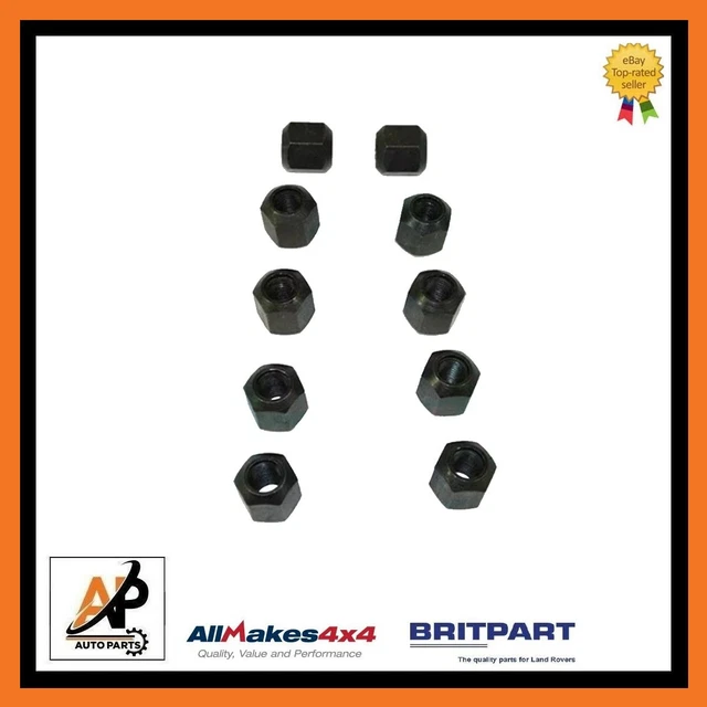 thumbnail image 2 of AllMakes 4x4 / Britpart Road Wheel Nuts – Land Rover Series 1, 2, 2a – Set Of 20 (217361 / BR 0613) 2 of 6
