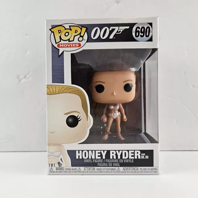 Honey Ryder Dr. No #690 Películas 007 James Bond Funko Pop! Figura de vinilo 2019