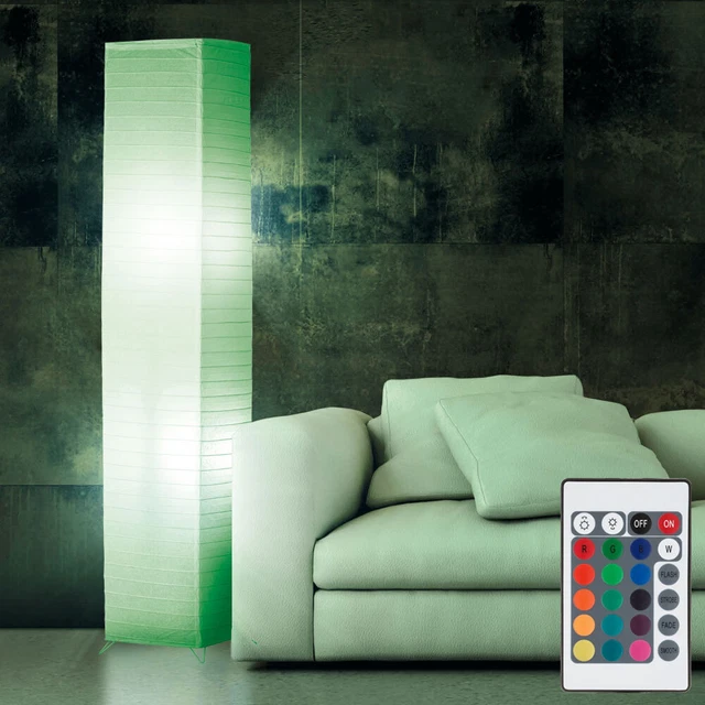 ZWOOS Smart Lampadaire sur Pied Salon, WiFi RGB Lampe Salon Dimmable