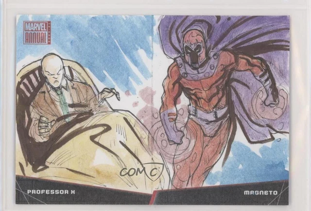 2020-21 Upper Deck Marvel Annual 1/1 Marco Carrillo #BB13.27 Auto Sketch 0o04