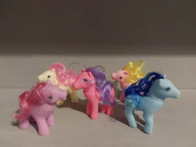 Pacchetto figure Little Pony X 5 joblot pony misto piccolo