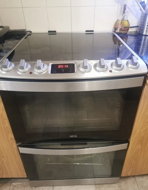 AEG FREESTANDING 60CM Induction Cooker CIS6741ECM Silver 399.00