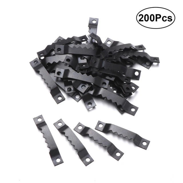 200 piezas Marco Accesorios Ganchos Decorativos Para Colgar Imágenes Suite Metal