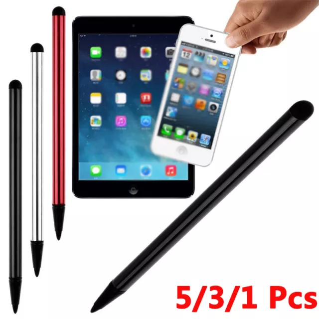 5X Stylus Pen 2 In 1 Touchscreen Stift Für Ipad Iphone Samsung Pc Handy ①