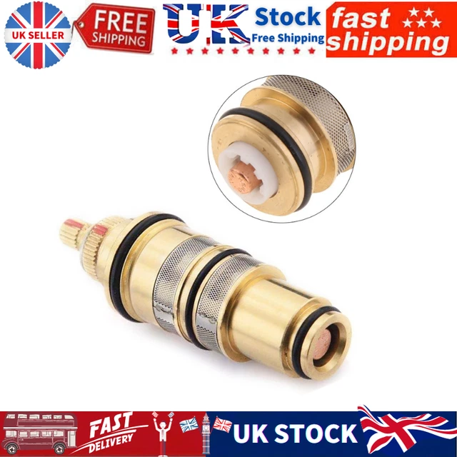 BRASS REPLACEMENTTHERMOSTATIC CARTRIDGE Shower Mixer Valve Bar Repair