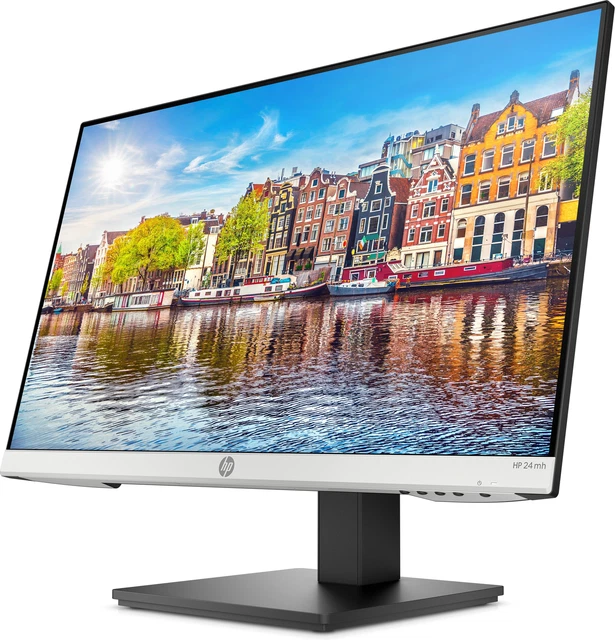 HP 24mh 60,5 cm (23.8 Zoll) 1920 x 1080 Pixel Full HD IPS Grau, Silber