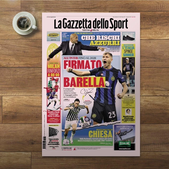 Gazzetta Dello Sport – 25 Novembre 1957 – Juventus-Napoli 1-3 – Original