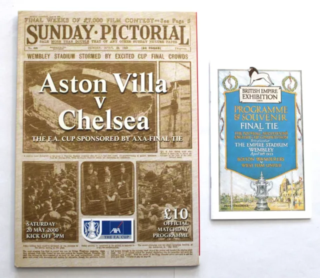 2000 FA CUP FINAL ASTON VILLA v CHELSEA 20/5/2000 (Ref 3208)