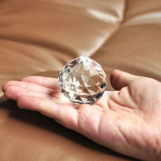50mm Feng Shui Hanging Crystal Ball Sphere Prism Rainbow Suncatcher Best Gift