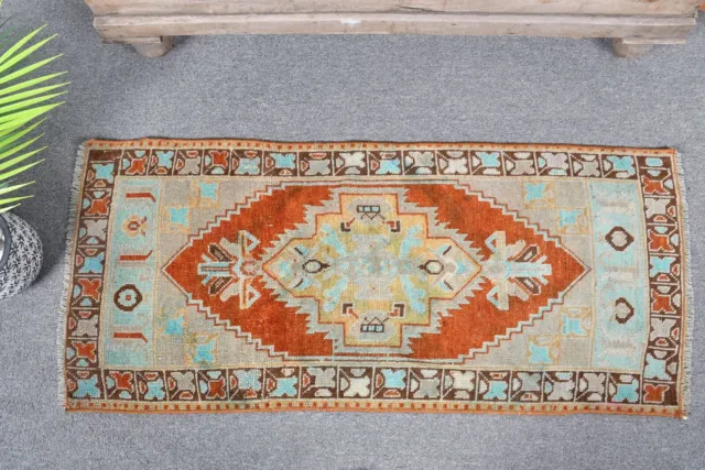 Küchenteppich, Bodenteppich, 1,6x3,7 ft kleine Teppiche, türkische...
