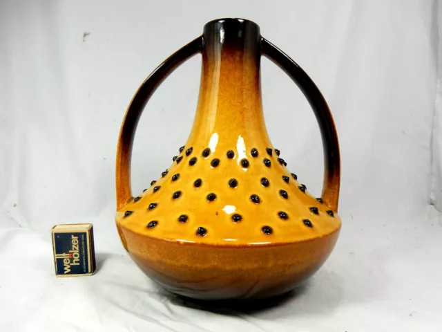 Rare / seltene 70´s design Schlossberg Keramik pottery vase 131 25 2