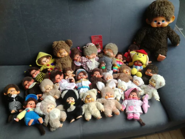 "Monchhichi,Monchichi,Sekiguchi",Konvolut,Sammlung,Set,original