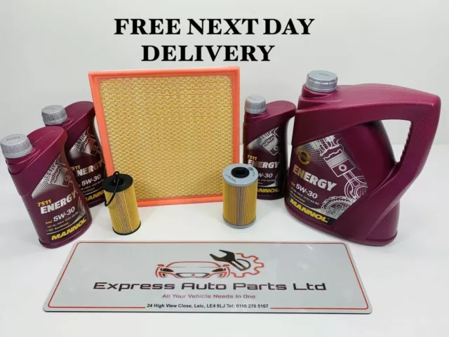 Renault Trafic X83 CDTi 2001-2015 Full Service kit 7 Litres 5W30 OEM FILTERS