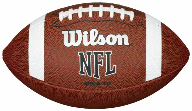 American Football - Wilson Nfl Balls - Full Size Junior Size & Mini 3