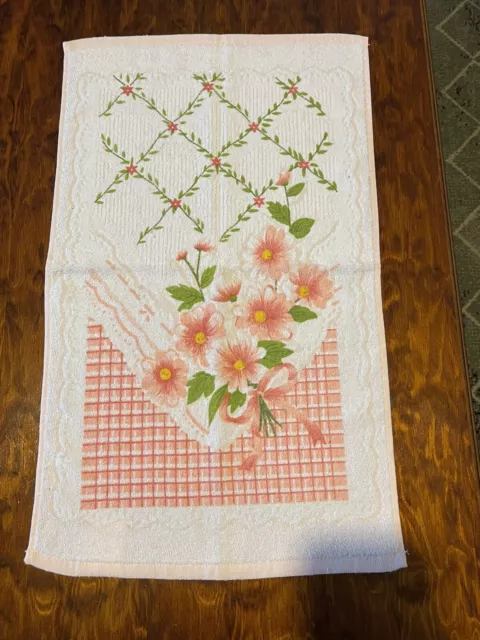 Jacquard Printed Hand Towel - NEW Without Tags