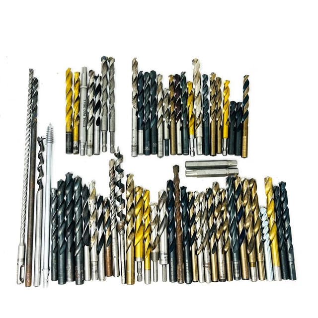 63 Pcs Assorted High Speed Steel Step Drill Bits Set, 135 Degree Split Point