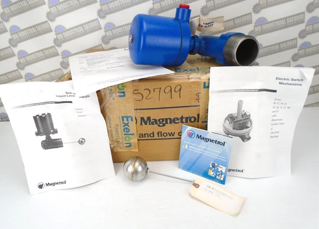 MAGNETROL - XT63-1E2A-BAR - LIQUID LEVEL CONTROL - NEW in BOX w/CD & PAPERWORK