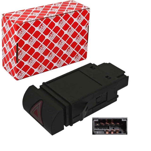FEBI BILSTEIN WARNBLINKSCHALTER passend für SEAT CORDOBA IBIZA VW POLO | 100405