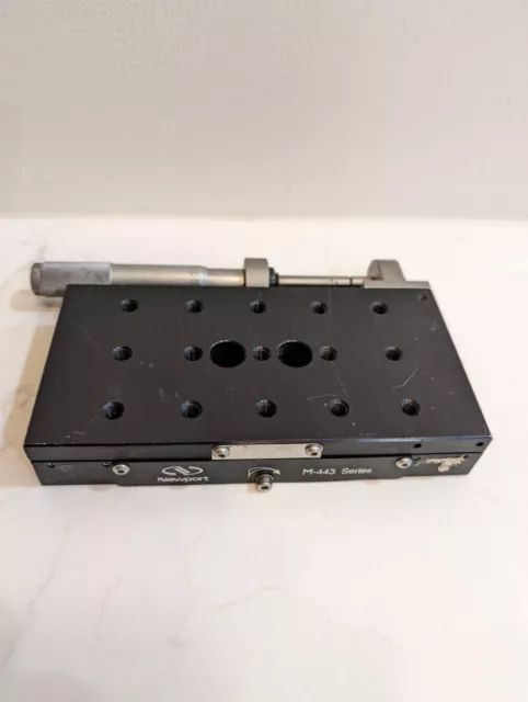 Newport M-443 Precision Linear Translation Stage with Newport Micrometer