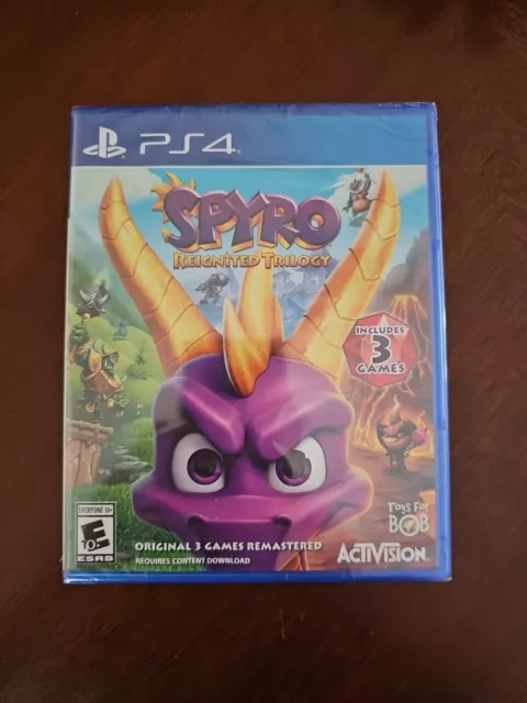 Brand New Spyro Reignited Trilogy - Sony PlayStation 4 Ps4