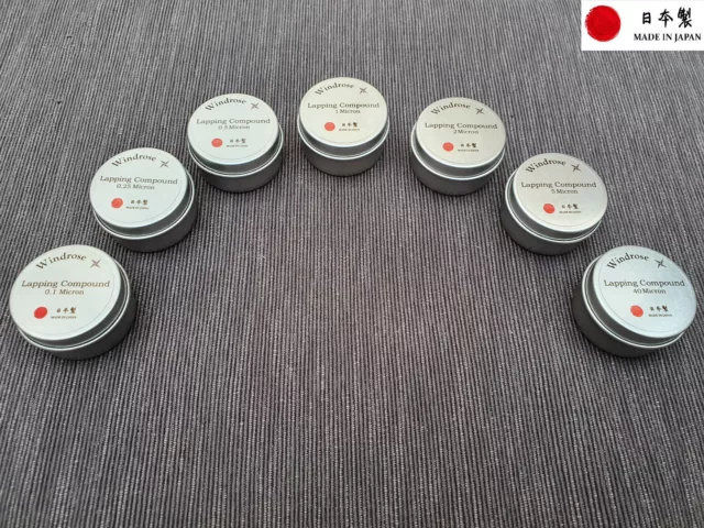 Japanese Diamomd Lapping paste 20g, Micron 0.1- 40  Abrasive Polishing High end