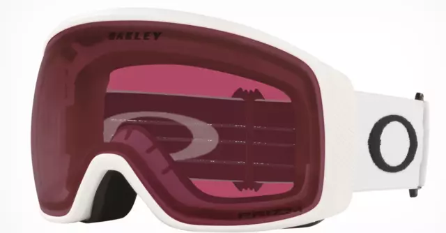 Skibrille Oakley Flight Tracker XL Matte White Prizm Dark Grey OO7104-27