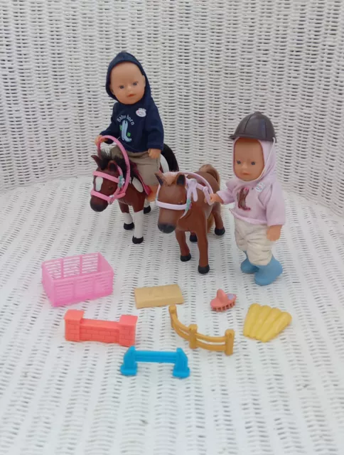 My Mini Baby Born Dolls,Horses & Accessories  By Zapf Creations