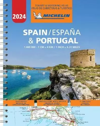 Michelin Spain & Portugal 2024 - Tourist and Motoring Atlas (A4-S (Spiral Bound)