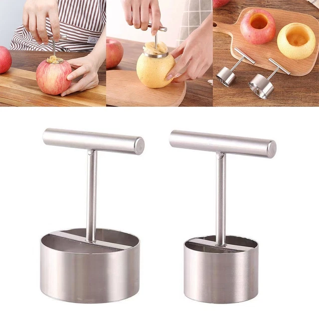 QUALITY STAINLESS STEEL Corer Tool Durably Built for Easy Core Removal ...