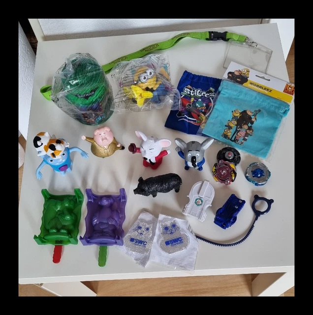 Mc Donalds Happy Meal Spielzeug Konvolut Batman Minions Ice Age und andere Dinge