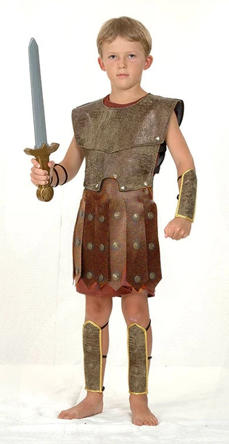 Costume Costume Costume Da Guerriero Romano Centuriano Soldato Gladiatore 7 9 11